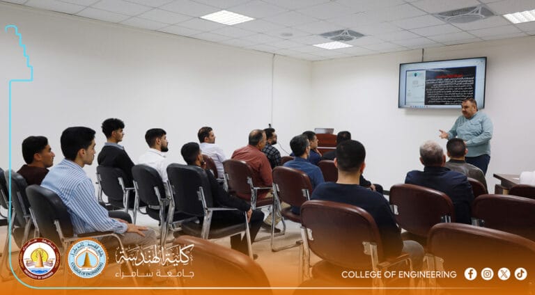 كلية الهندسة تنظم محاضرة توعوية عن الأبعاد الخطيرة للتغير المناخي والحلول المستدامة