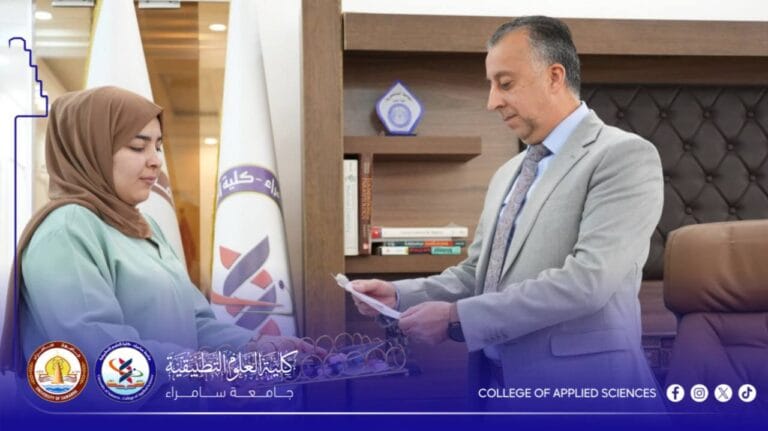 ‏طالبات التحليلات المرضية يوزعن مسابح إلكترونية دعماً للأنشطة الطلابية