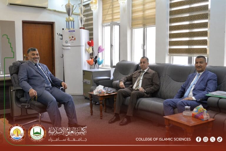 زيارة تعاون أكاديمي تجمع عميدي العلوم التطبيقية والزراعة بكلية العلوم الإسلامية