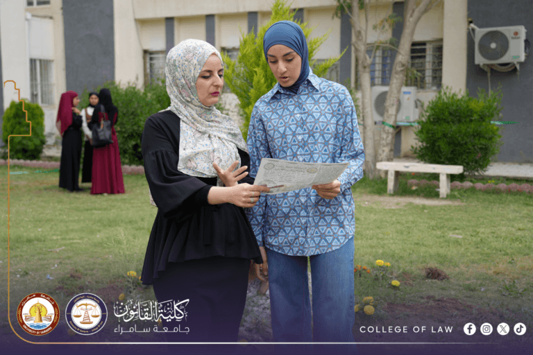 كلية القانون تنظم نشاطًا علميًا لتعزيز التكامل بين المهارات اللغوية والمعرفة القانونية