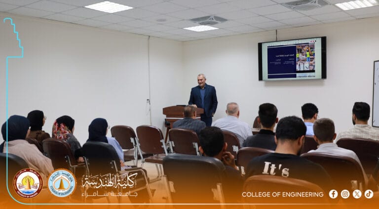 كلية الهندسة تنظم دورة تخصصية عن آليات إدارة وصيانة المنشآت المائية العميقة