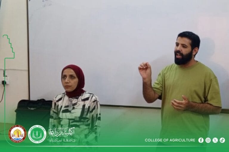 وحدة النشاطات الطلابية في كلية الزراعة بجامعة سامراء تنظم ورشة بعنوان “القوة العضلية للنساء والرجال.. صحة أفضل وحياة أقوى”