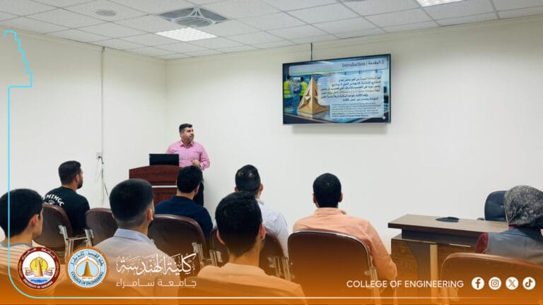 لبيئة عمل هندسية آمنة.. دورة تدريبية في كلية الهندسة عن الوقاية والحد من المخاطر