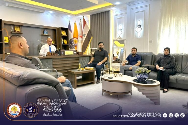 عميد كلية التربية البدنية يجتمع بمسؤولي اللجان الامتحانية لاستكمال إجراءات إصدار أوامر وبطاقات التخرج