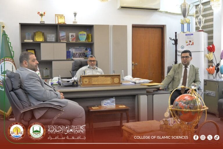 مدير قسم الشؤون القانونية في رئاسة الجامعة يزور كلية العلوم الإسلامية لتعزيز التعاون المؤسسي ومتابعة الجوانب القانونية