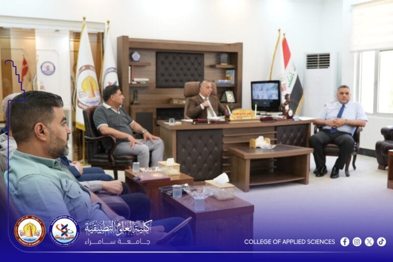 مجلس كلية العلوم التطبيقية يعقد جلسته العاشرة