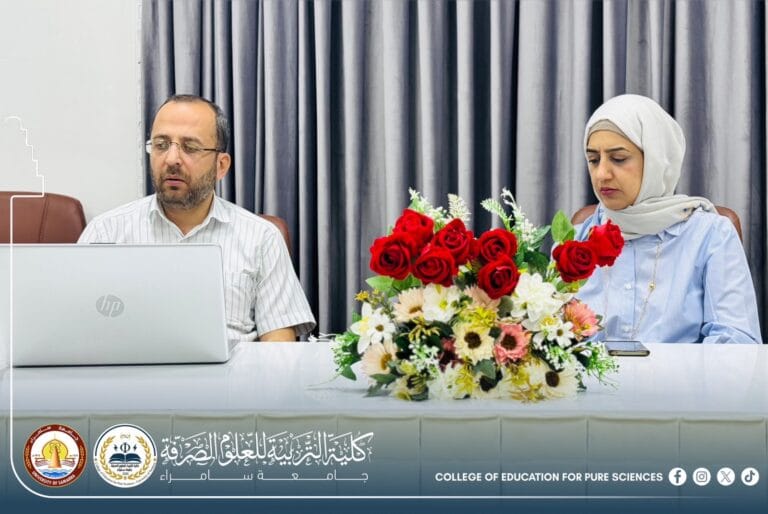 قسم الكيمياء ينظم ندوة عن التلوث البيئي والحلول المستدامة