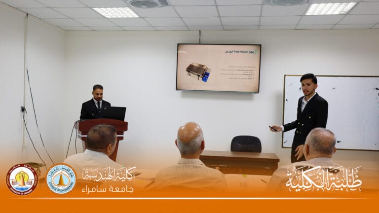 كلية الهندسة تشهد المناقشات النهائية لمشاريع تخرج طلبة الهندسة المدنية